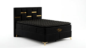 Waldorf Black Çift Kişilik Yatak - Serin Kumaşlı Yumuşak Yatak