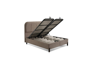 Bamboo Bohem Çift Kişilik Yatak Baza Başlık Seti