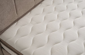 Bamboo Bohem Çift Kişilik Yatak Baza Başlık Seti