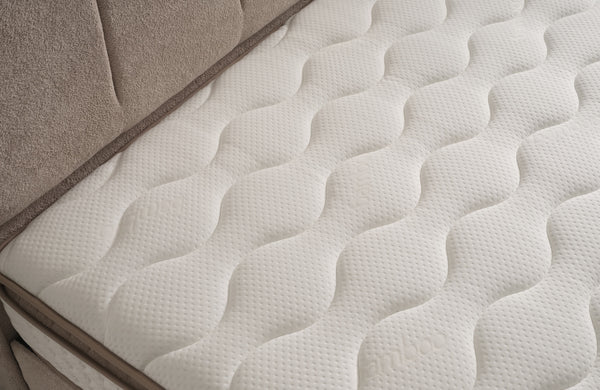 Bamboo Bohem Çift Kişilik Yatak Baza Başlık Seti