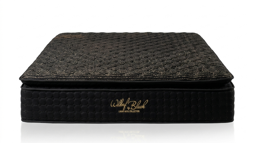 Waldorf Black Çift Kişilik Yatak - Serin Kumaşlı Yumuşak Yatak