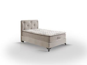 Blanc Tek Kişilik Yatak Baza Başlık Seti