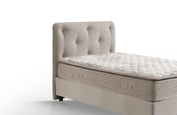 Blanc Tek Kişilik Yatak Baza Başlık Seti