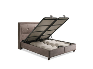 Cloud Line Latex Çift Kişilik Yatak Baza Başlık Seti