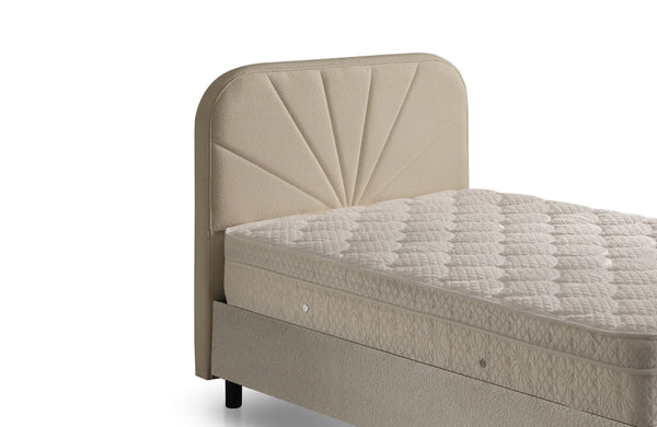 New Deluxe Tek Kişilik Yatak Baza Başlık Seti