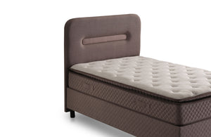 Elera Tek Kişilik Yatak Baza Başlık Seti