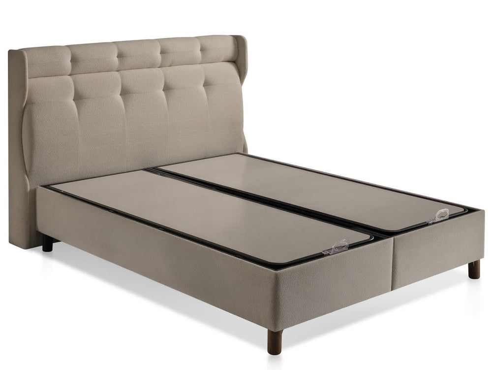 Linen Air Cool Çift Kişilik Baza Başlık Seti