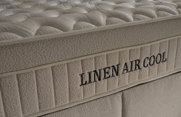 Linen Air Cool Çift Kişilik Yatak Baza Başlık Seti