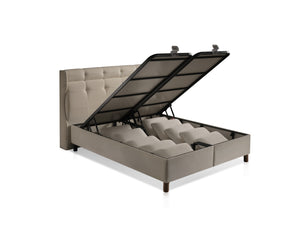 Linen Air Cool Çift Kişilik Yatak Baza Başlık Seti