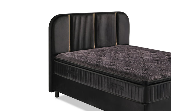 Magnolia Visco Çift Kişilik Yatak Baza Başlık Seti