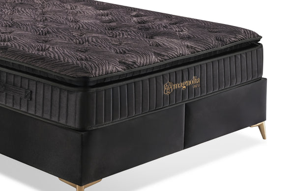 Magnolia Visco Çift Kişilik Yatak Baza Başlık Seti