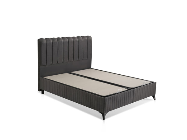 Melanit Çift Kişilik Yatak Baza Başlık Seti