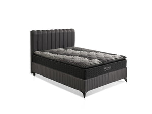 Melanit Çift Kişilik Yatak Baza Başlık Seti