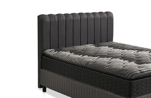 Melanit Çift Kişilik Yatak Baza Başlık Seti