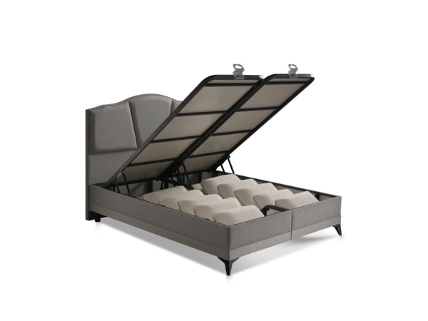 Moon Light Çift Kişilik Yatak Baza Başlık Seti