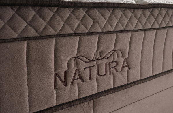 Natura Çift Kişilik Yatak Baza Başlık Seti