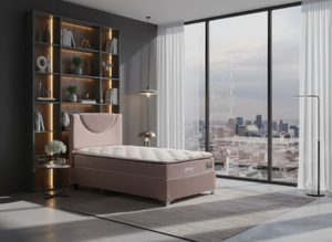 Beatrice Tek Kişilik Yatak Baza Başlık Seti