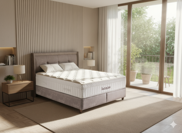 Cloud Line Latex Çift Kişilik Yatak