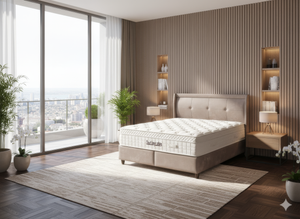 Cloud Line Latex Çift Kişilik Yatak