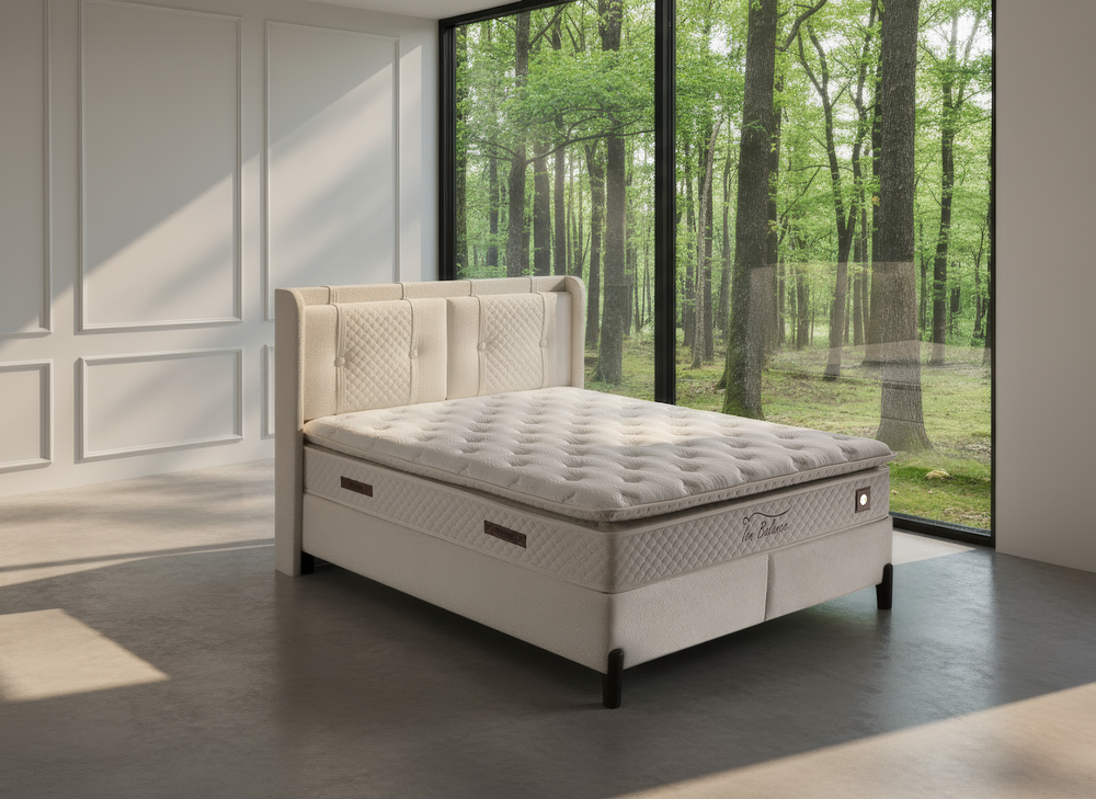 Ion Balance Çift Kişilik Yatak Baza Başlık Seti