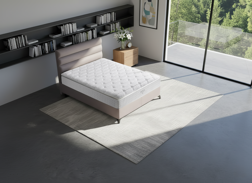 Skala Çift Kişilik Yatak Baza Başlık Seti