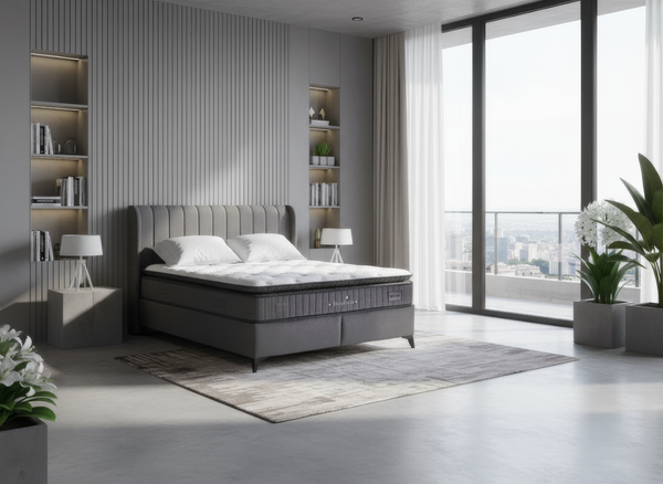 Ultra Fresh Çift Kişilik Yatak Baza Başlık Seti