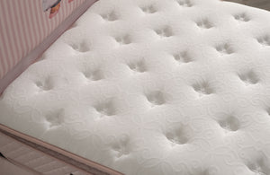 Happy Bear Girls Tek Kişilik Yatak Baza Başlık Seti