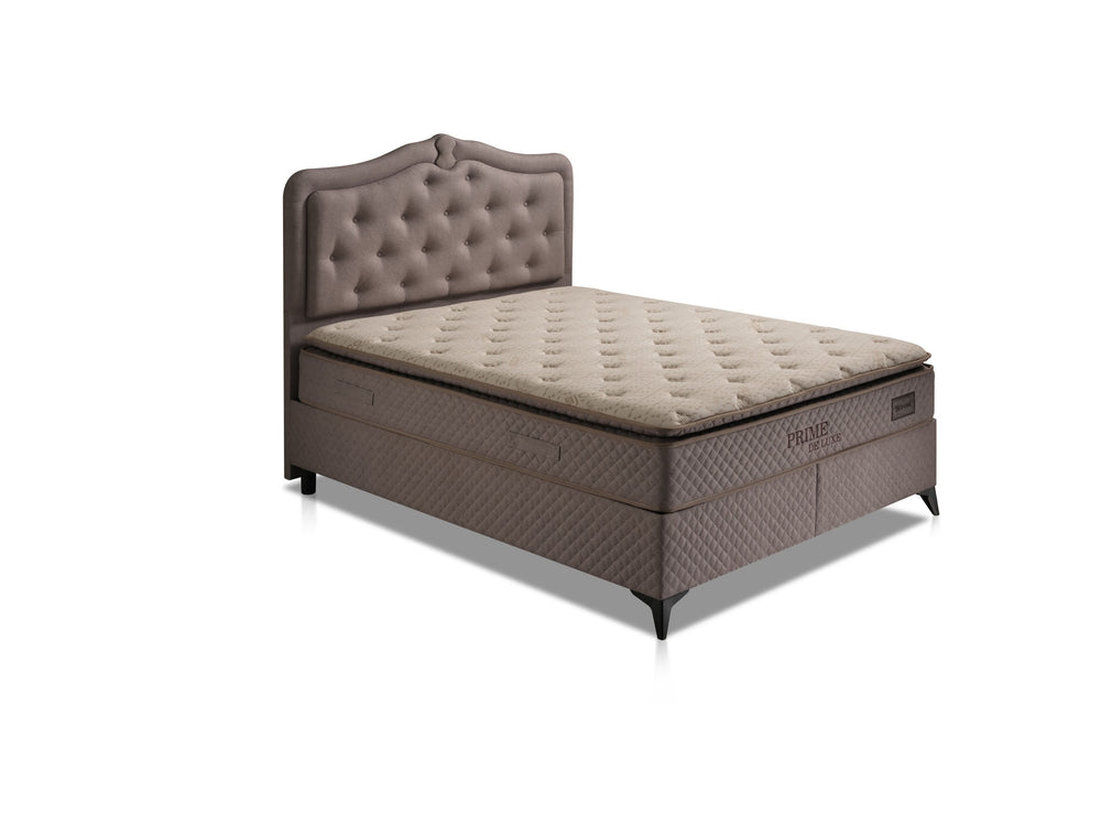 Prime Deluxe Çift Kişilik Yatak Baza Başlık Seti