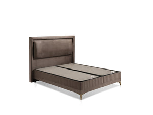 Pure Touch Linen Çift Kişilik Yatak Baza Başlık Seti