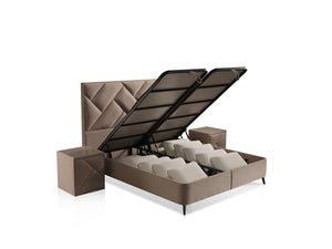 Waldorf 2 Çift Kişilik Yatak Baza Başlık Seti